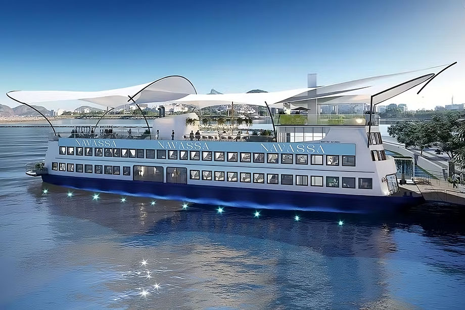 Barco-restaurante na Marina da Glória promete inovação e sofisticação